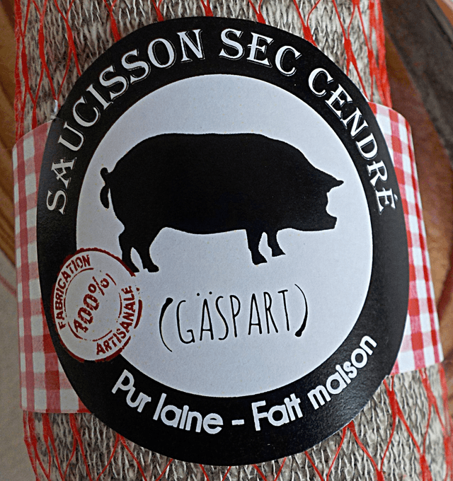 91-Saucisson sec cendré