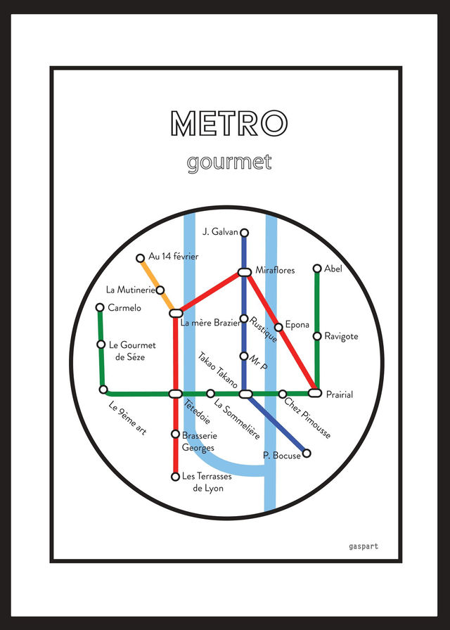 53-Plan métro restaurant