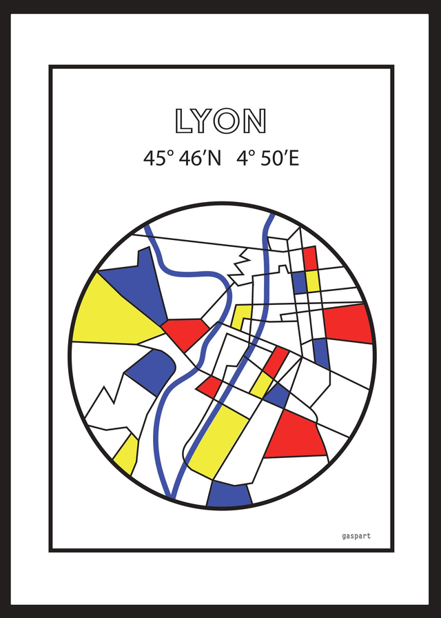 50-Plan de Lyon façon Mondrian